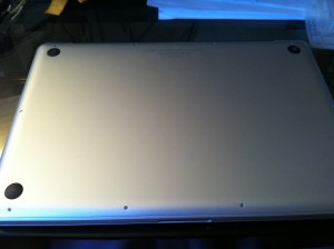 Macbook Pro, upside down