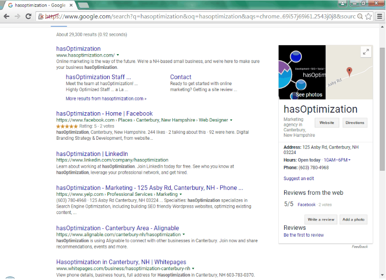 hasOptimization in Google Search hasOptimization in Google Search