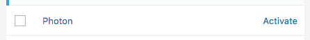 Deactivate Photon Deactivate Photon