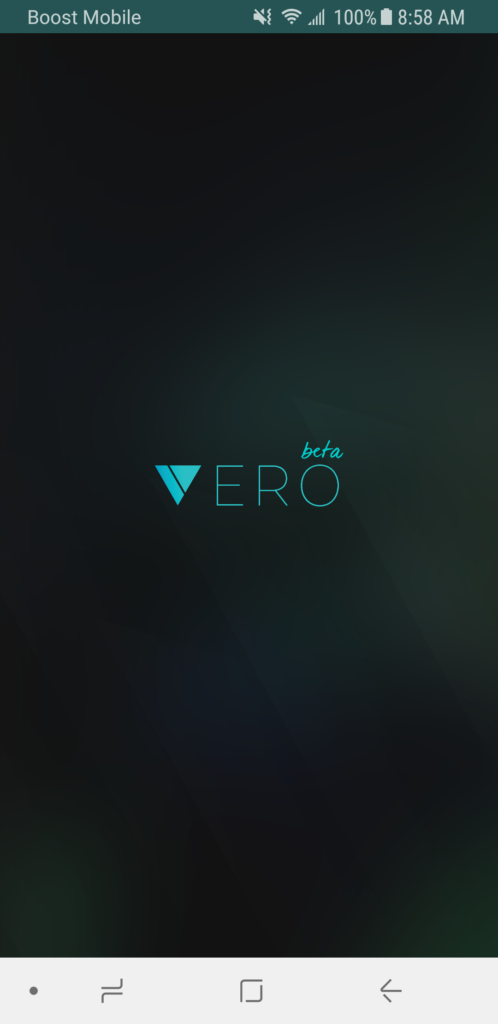 Vero Splash Screen Vero Splash Screen
