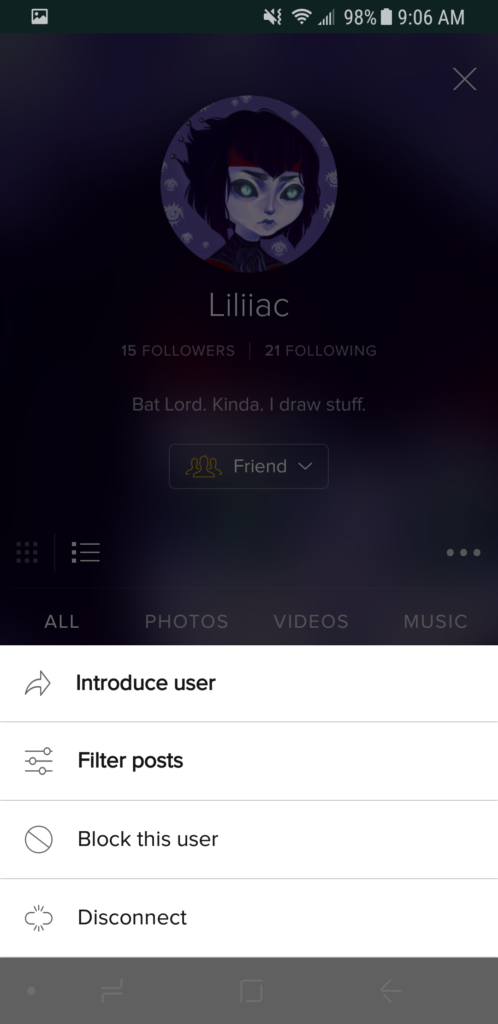 User Features User Features