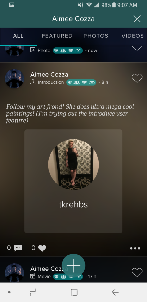 Vero Introduce User