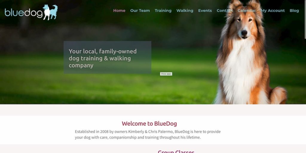 BlueDog Pet Care Old Site