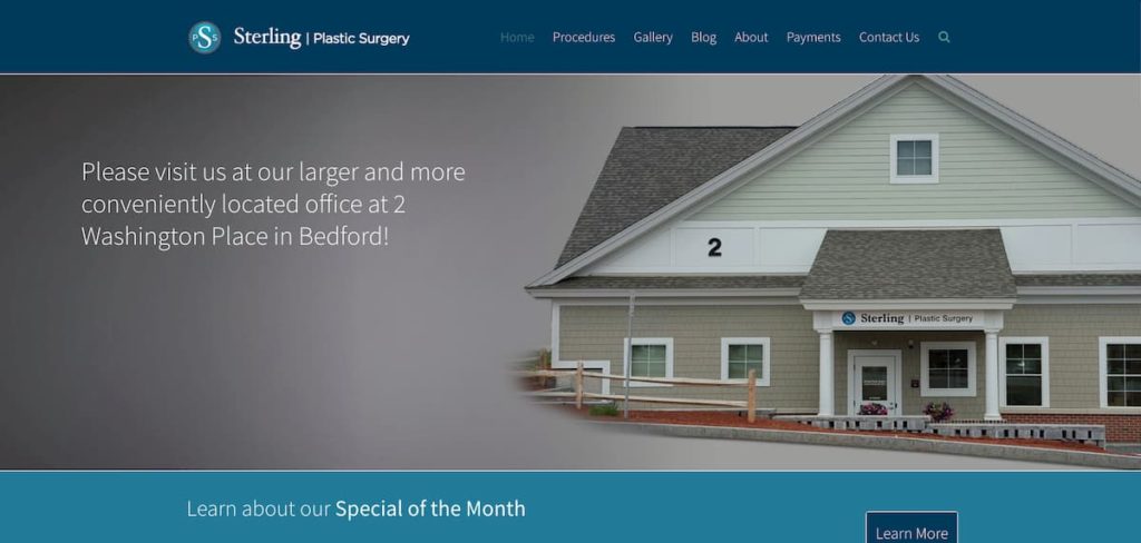 Sterling Plastic Surgery's Old Site