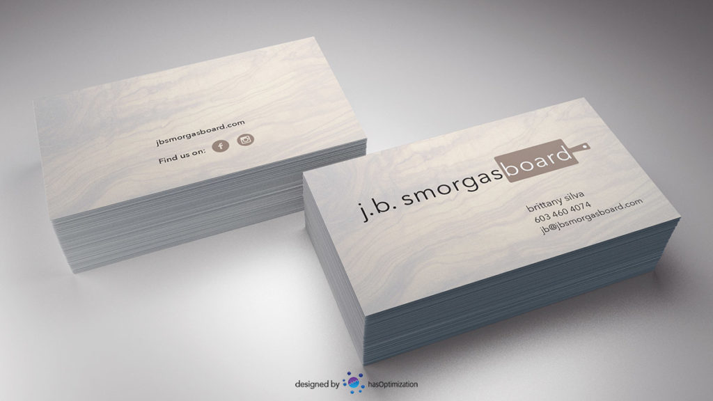 j.b. smorgasboard Business Card