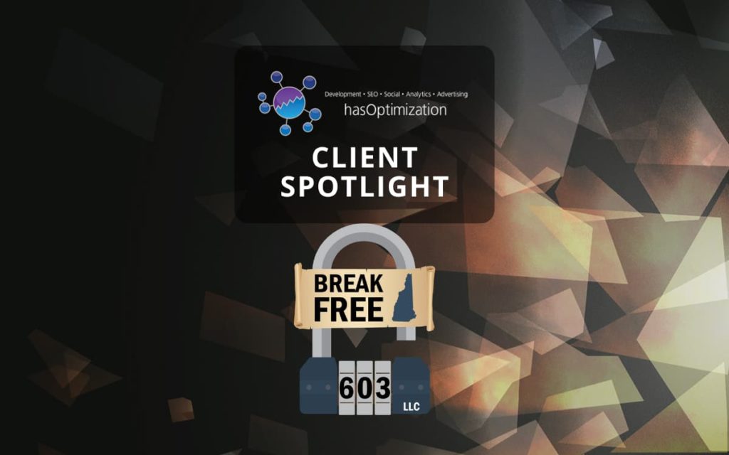 Client Spotlight: Break Free 603 Client Spotlight: Break Free 603