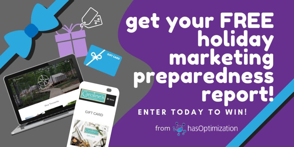 Holiday marketing preparedness report