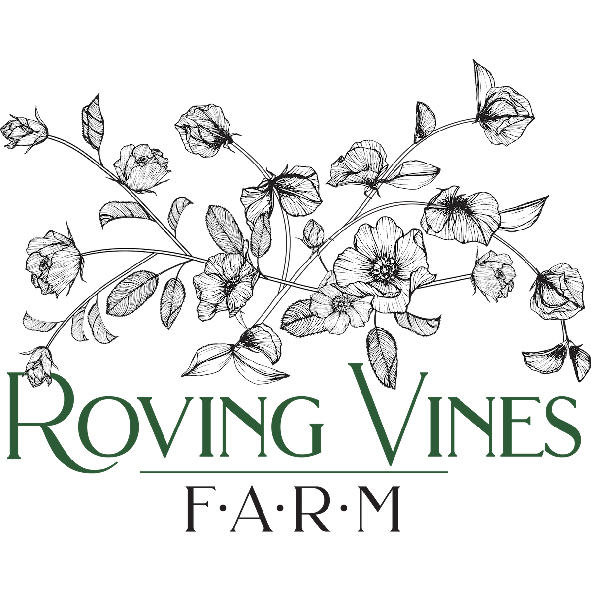 Roving Vines Logo