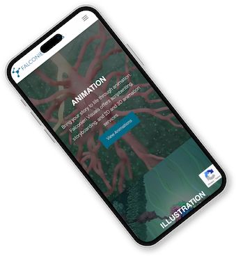 falconieri-mobile.png is a mockup of a website for the organization of that name.
