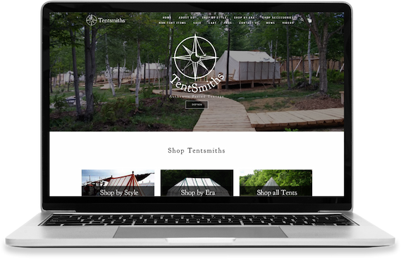 tentsmiths.png is a mockup of a website for the organization of that name.